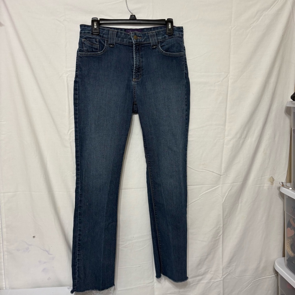 NYDJ women's denim jeans in a dark wash